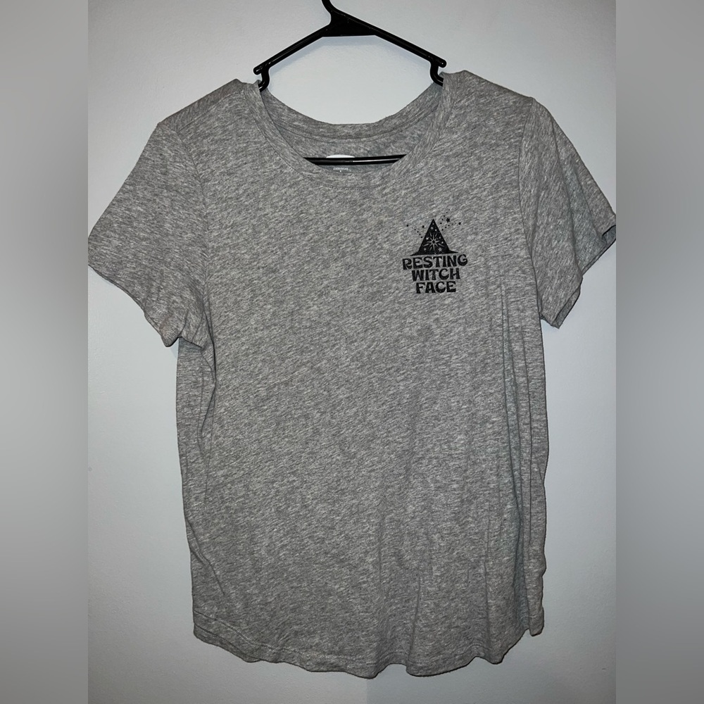 Old Navy Resting Witch Face Shirt